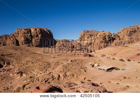 Landscape In Petra, Jordan