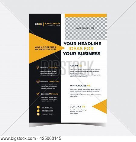 Corporate Multipurpose Business Flyer Design Template For Your Business Services Or Event