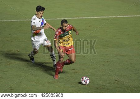 Rio, Brazil - June 27, 2021: Airton E German Cano Player In Match Between Vasco Vs Brusque By 7st Ro