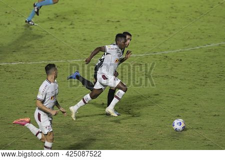 Rio, Brazil - June 27, 2021: Cazares Player In Match Between Fluminense Vs Corinthians By 7st Round 