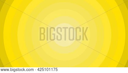 Composition of multiple yellow circles with copy space background. colour and writing space concept digitally generated image.