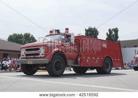 Old Chevrolet Seymour Rural Fire Department Truck