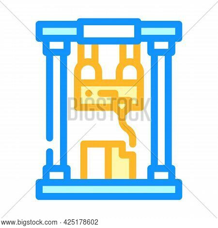 First Sample Production Color Icon Vector. First Sample Production Sign. Isolated Symbol Illustratio