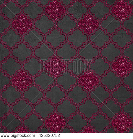 Graphic Design Elements - Wall Paper, Textile Design, Pattern, Texture, Background, Interior, Art Pr