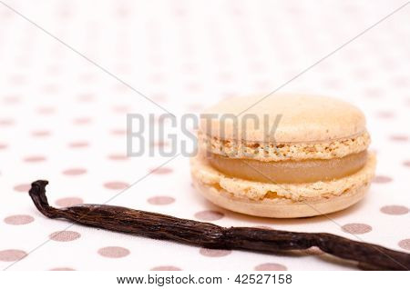 วานิลลาถั่วและหวานอย่างไร Macaron