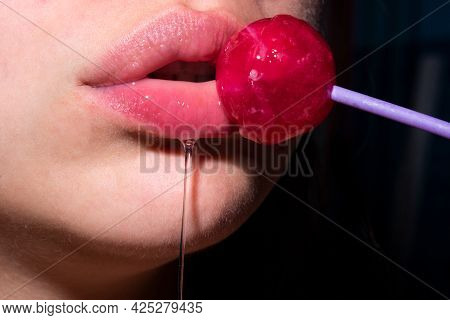 Licking Candy. Image & Photo (Free Trial) Bigstock