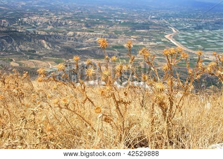 Näkymä Acrocorinth Hill
