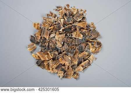 Top View Chinese Medicine Dilong Or Pheretima Or Earthworm