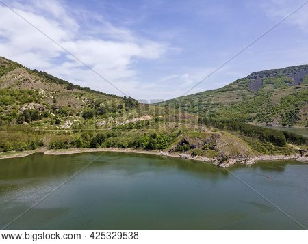 Aerial View Of Studen Kladenets Reservoir, Kardzhali Region, Bulgaria