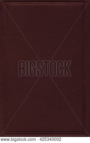 Dark brown book cover mockup 