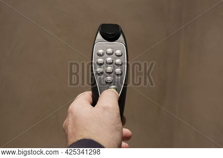 Audioguide Device For Museums And Outdoors Visits. Isolated