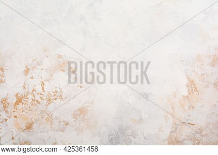 Light Brown Stone Or Slate Wall.grunge Background.top View