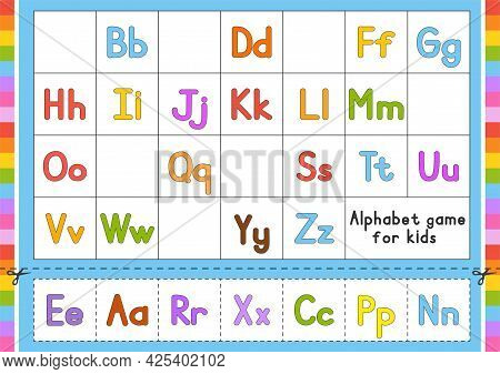 Abc Eng English Alphabet. Vector & Photo (Free Trial) | Bigstock
