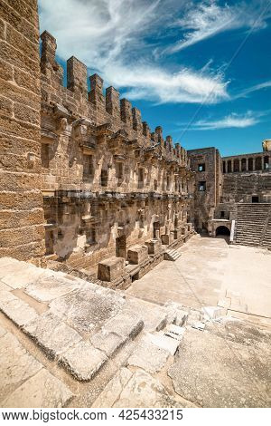 Roman Amphitheater Of Aspendos, Belkiz - Antalya, Turkey.