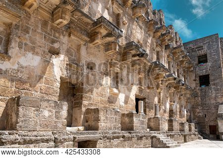 Roman Amphitheater Of Aspendos, Belkiz - Antalya, Turkey.