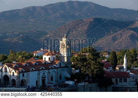 Timios Stavros Church In Lefkara Village, Cyprus