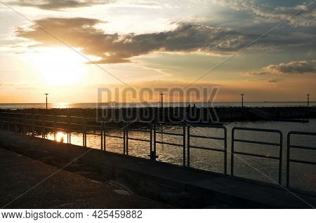 Maynila Yacht Club And Ferry Service Terminal For Filipino People And Foreign Travelers Passenger Jo
