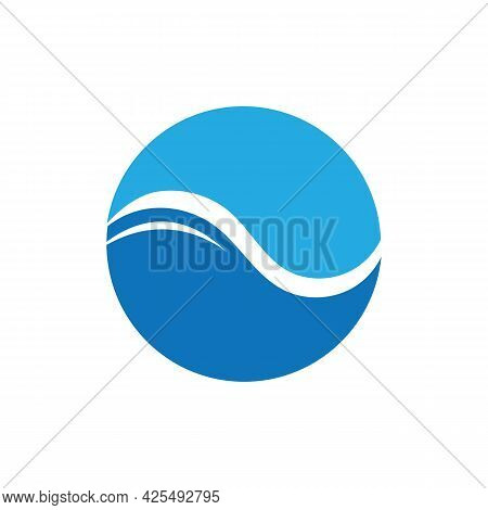 Water Wave Icon Vector