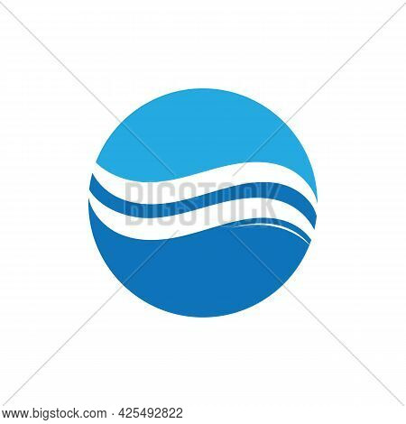 Water Wave Icon Vector