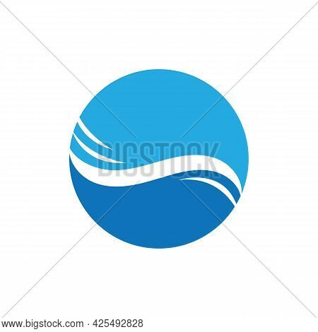 Water Wave Icon Vector