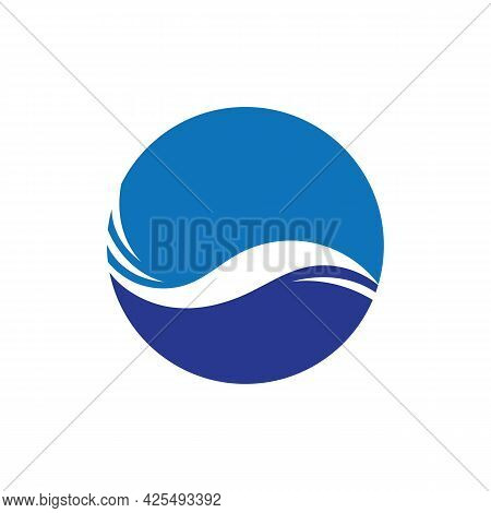 Water Wave Icon Vector