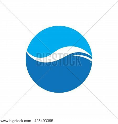 Water Wave Icon Vector