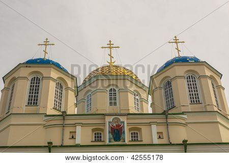 Top Of Monastery In Ostroh - Ukraine.