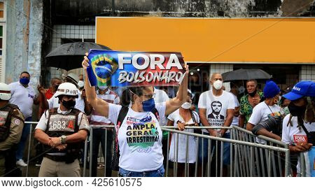 Protest Against The Government Of Jair Bolsonaro