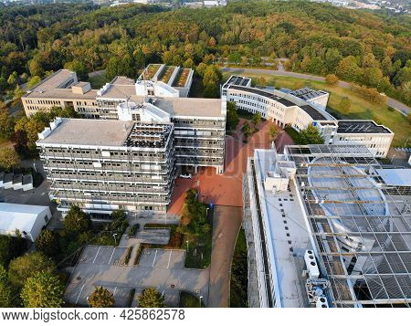 Hagen, Germany - September 16, 2020: University Of Hagen In Germany. The University Is Also Known As