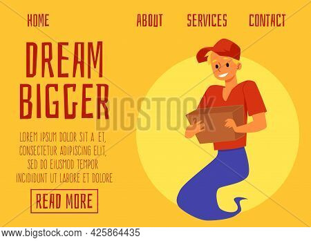 Vector Landing Pages Template For App Service And Support With Assistant Genie
