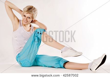 Attractive Fitness Woman.