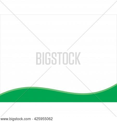 Background With Dash Of Fresh Green Elegant Image