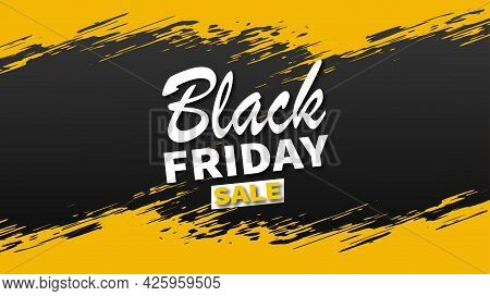 Black Friday Abstract Social Media Post Web Bannet Template Design