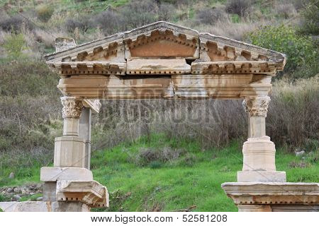 Traian Fountain in Ephesus