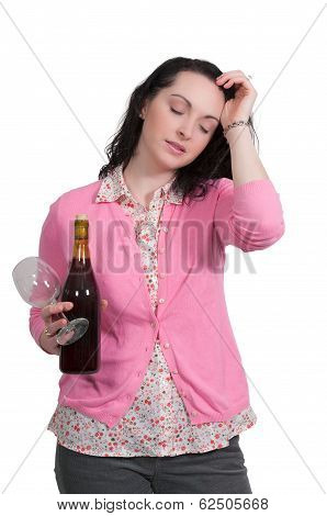 Woman With Wine