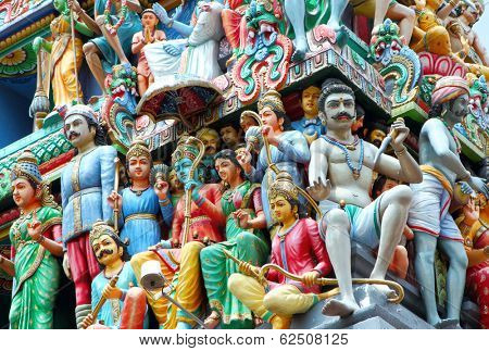 Sri Mariamman temple in Singapore 