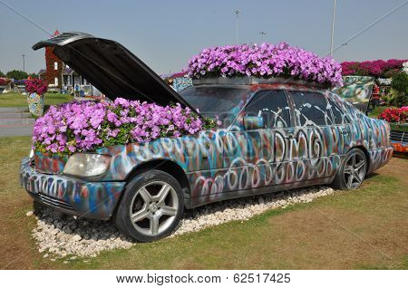 Dubai Miracle Garden in the UAE