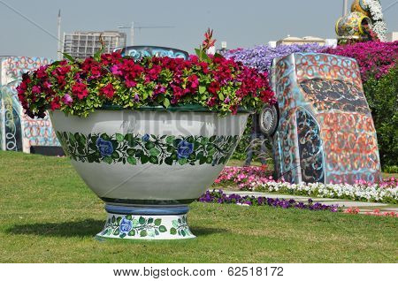 Dubai Miracle Garden in the UAE