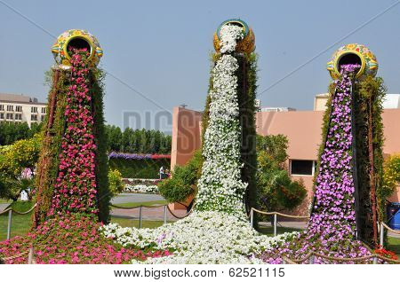 Dubai Miracle Garden in the UAE