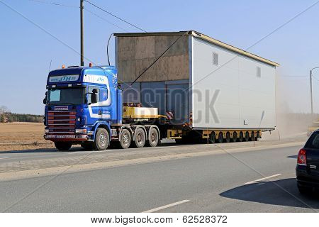 Oversize Load On The Road