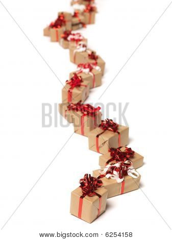 Weihnachtsgeschenke in Folge