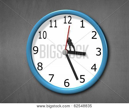 Pushing Back Clock Hands