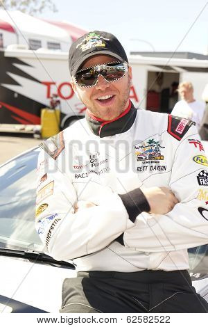 LONG BEACH - APR 1: Brett Davern at the 37th Annual Toyota Pro/Celebrity Race Practice Day on April 1, 2014 in Long Beach, California