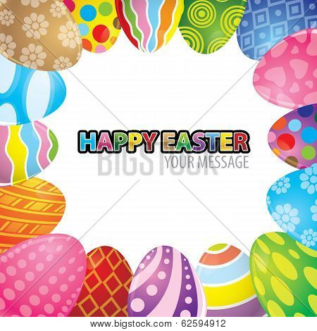 Easter Egg Background Vector