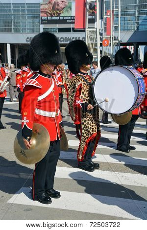 Parade of soldier