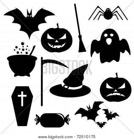 Halloween icons