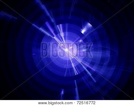 Blue Nuclear Fission Blackground