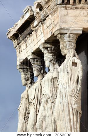 Eretteo, tempio greco antico