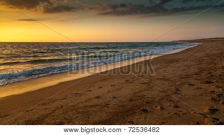 Sunset In Hossegor