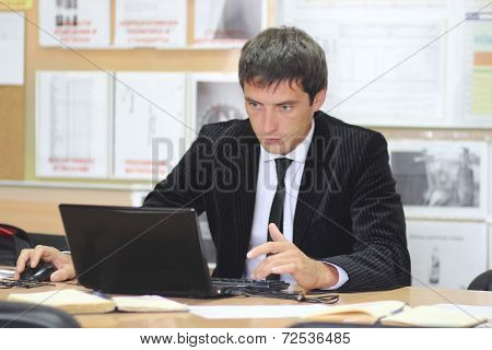 Manager In The Office